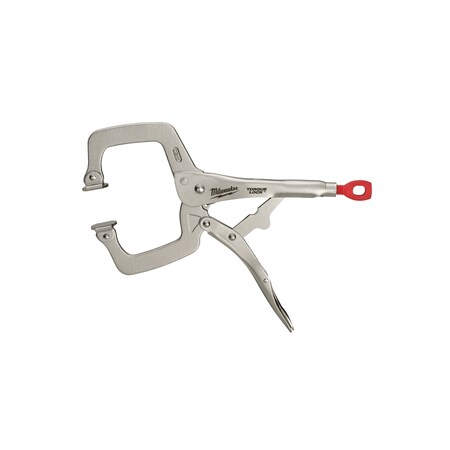 Milwaukee Tool 11 IN. TORQUE LOCK LOCKING, C-CLAMP WITH SWIVEL JAWS, 48-22-3521